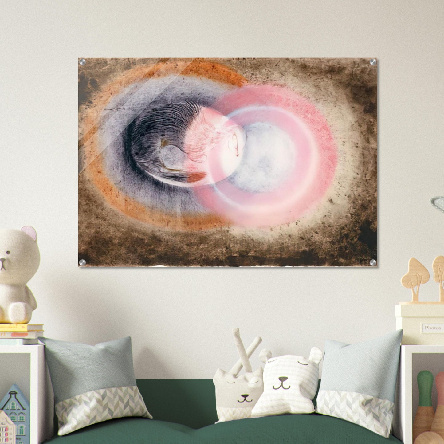 Hibernation - 1954 - Morris Graves Acrylic Print - 70x100 cm / 28x40″ inches | Morris Graves Wall Art | Morris Graves Prints