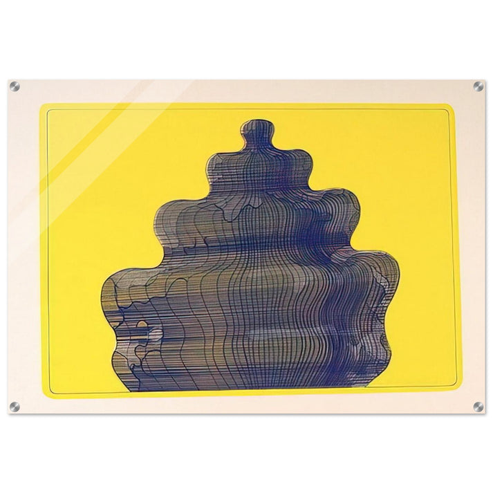 Torte in der Sonne Fancy-Cake In the Sun - 1970 - Dieter Roth Acrylic Print - 70x100 cm / 28x40″ inches | Dieter Roth Wall Art | Dieter Roth Prints