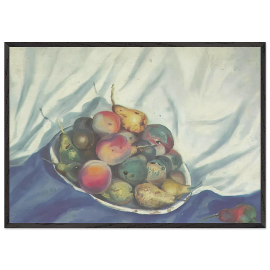 STILL LIFE 1 N2 - Salvador Dali Framed Art Print – Black Wooden Frame - Default Title - -Framed Art Print