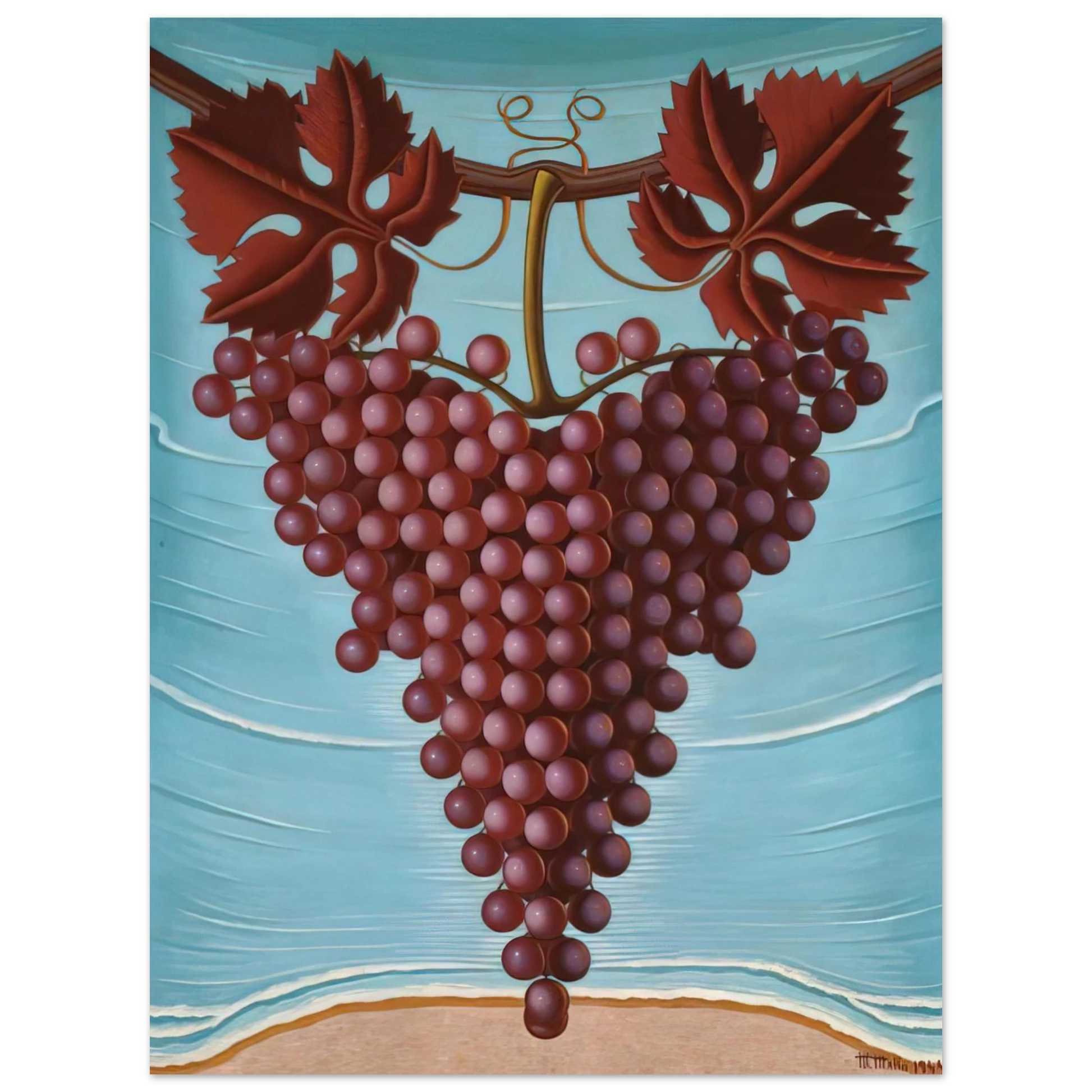 Maruja Mallo - El Racimo De Uvas - 1944 Fine Art Poster - Default Title