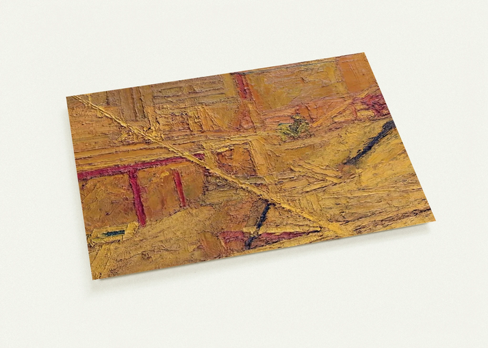 MAPLES DEMO By Frank Auerbach Pack of 10 Post Cards | Frank Auerbach Post Cards | A6 (10.5 x 14.8 cm) - 4.1 x 5.8 inches
