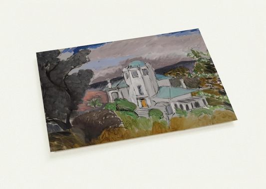 BLUE VILLA 1918 By Henri Matisse Pack of 10 Post Cards | Henri Matisse Post Cards | A6 (10.5 x 14.8 cm) - 4.1 x 5.8 inches