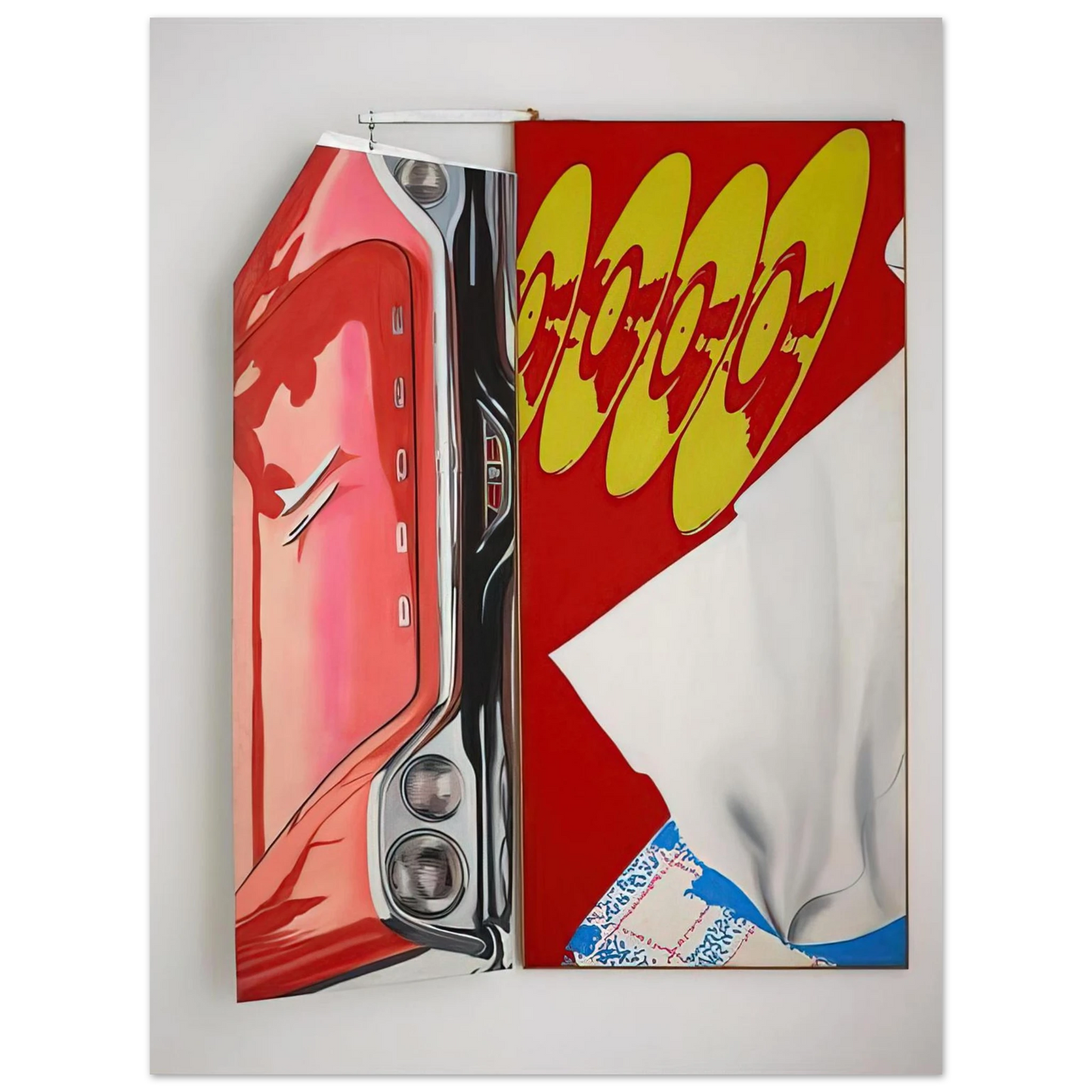 James Rosenquist - Disks Fine Art Poster - Default Title