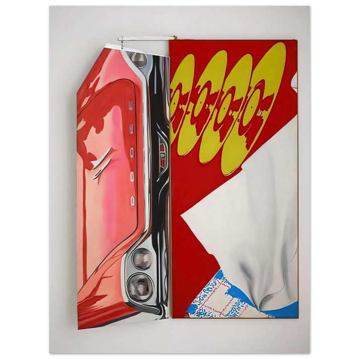 James Rosenquist - Disks  75x100 cm / 30x40inches Fine Art Poster
