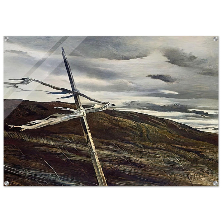 DODGES RIDGE 1947 - Andrew Wyeth Acrylic Print - 70x100 cm / 28x40″ inches