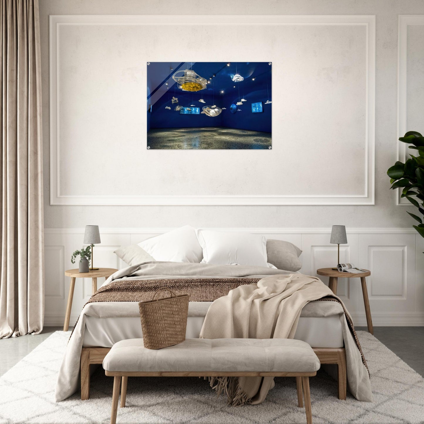 Hydrospatial Cities - 2009 - Gyula Kosice Acrylic Print - 70x100 cm / 28x40″ inches | Gyula Kosice Wall Art | Gyula Kosice Prints