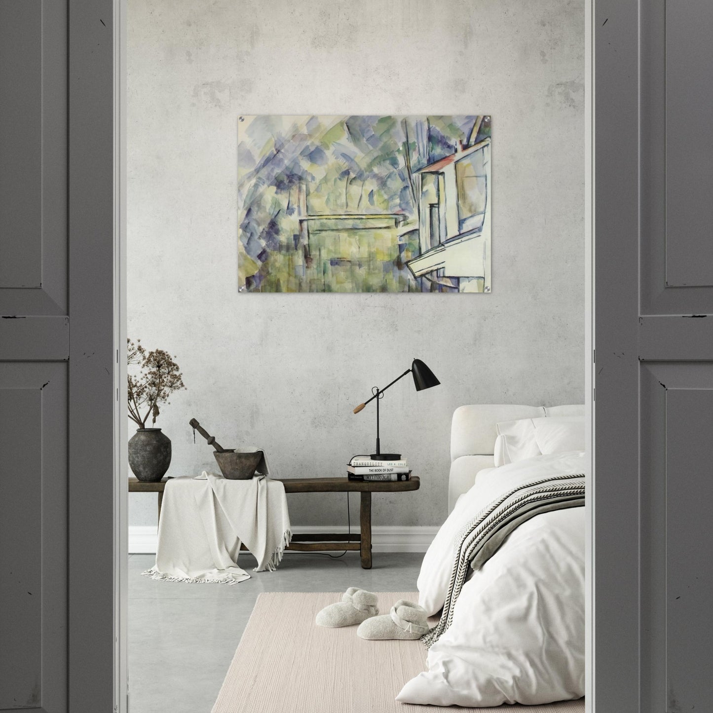 Mill on the River - Paul Cézanne Acrylic Print - 70x100 cm / 28x40″ inches