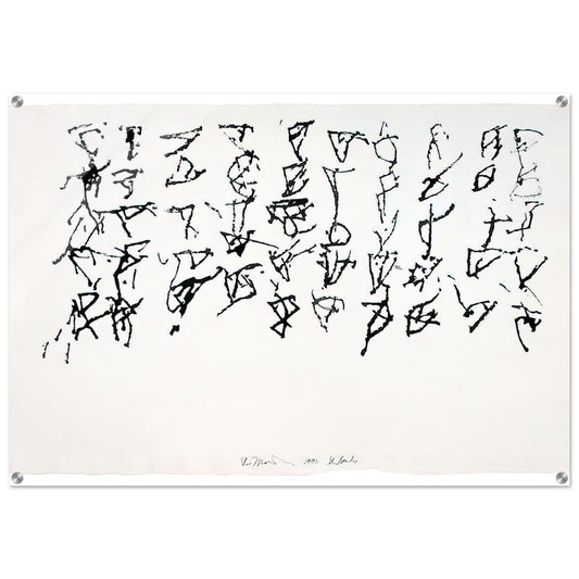 St. Barts 1 - 1991 - Brice Marden Acrylic Print - 70x100 cm / 28x40″ inches