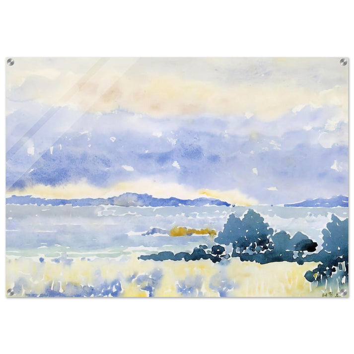 Land by the Sea - Henri-Edmond Cross Acrylic Print - 70x100 cm / 28x40″ inches