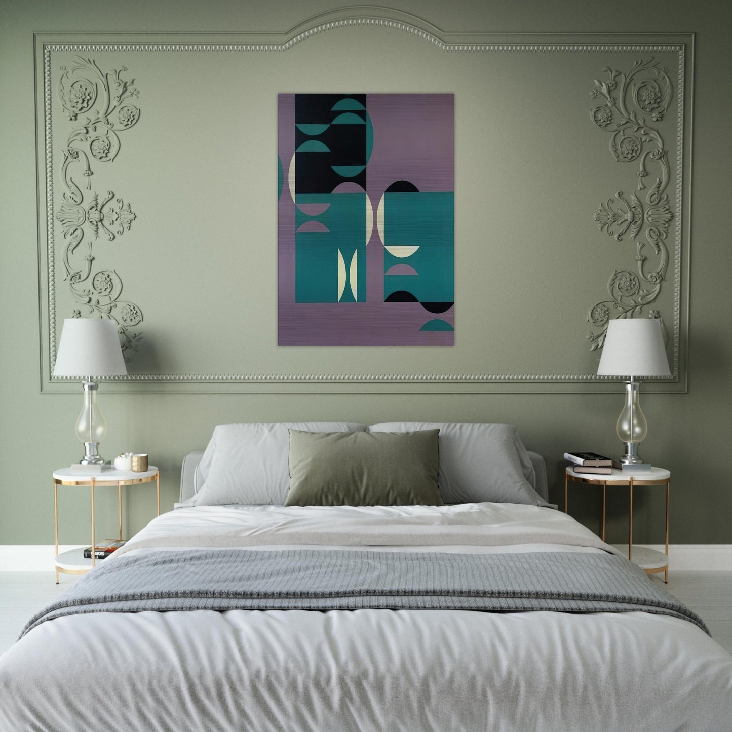 4 temas circulares - 1953 - Tomas Maldonado Brushed Aluminum Print - 70x100 cm / 28x40 inches | Tomas Maldonado Aluminum Print | Tomas Maldonado Prints