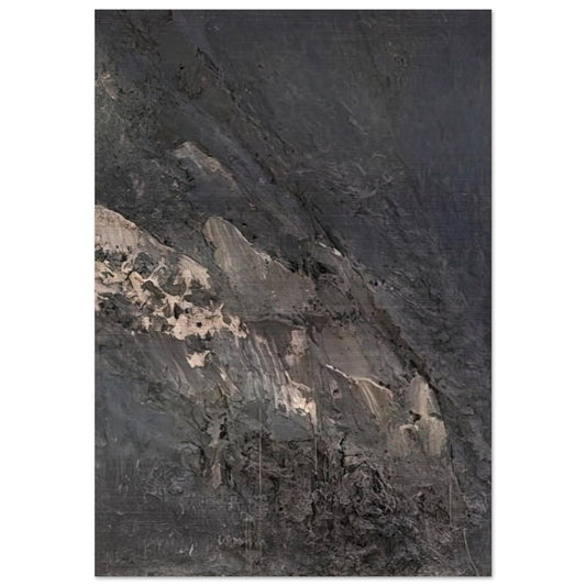 Jay DeFeo/BIG/Incision - Jay DeFeo Brushed Aluminum Print - 70x100 cm / 28x40 inches | Jay DeFeo Aluminum Print | Jay DeFeo Prints