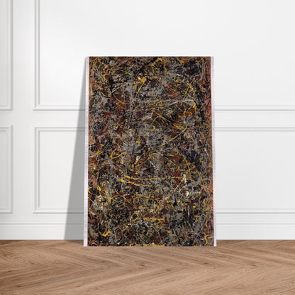 NUMBER 5 1948 1 - Jackson Pollock Brushed Aluminum Print - 70x100 cm / 28x40 inches | Jackson Pollock Aluminum Print | Jackson Pollock Prints