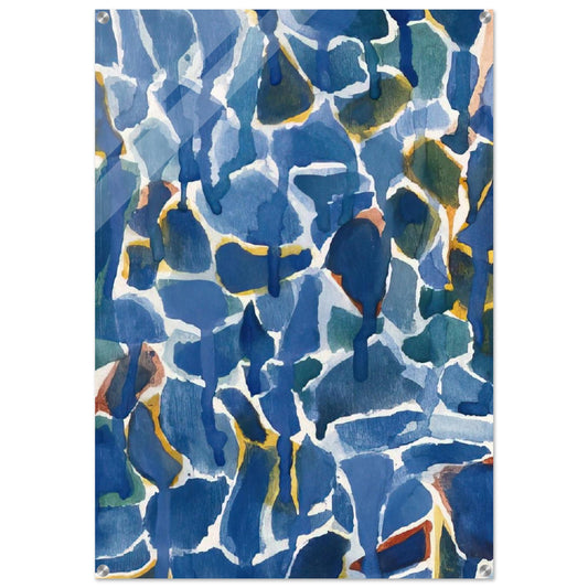 Untitled  SF54-077  - Sam Francis Acrylic Print - 70x100 cm / 28x40″ inches