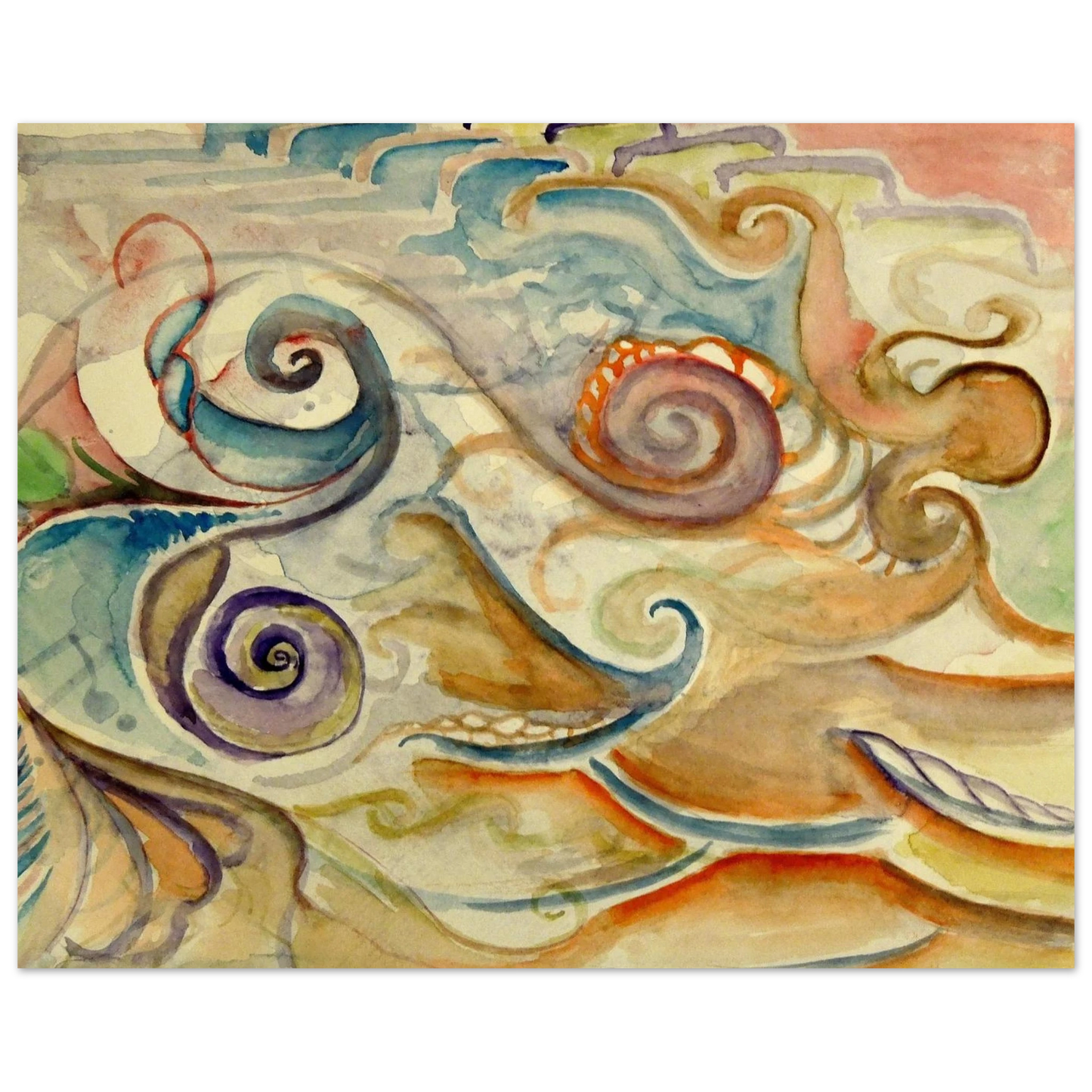 Walter Inglis Anderson - Walter Anderson Wall art - 15x20 cm / 6x8 Inches - Premium Wooden Framed Poster With Fine Art Paper - Wood frame