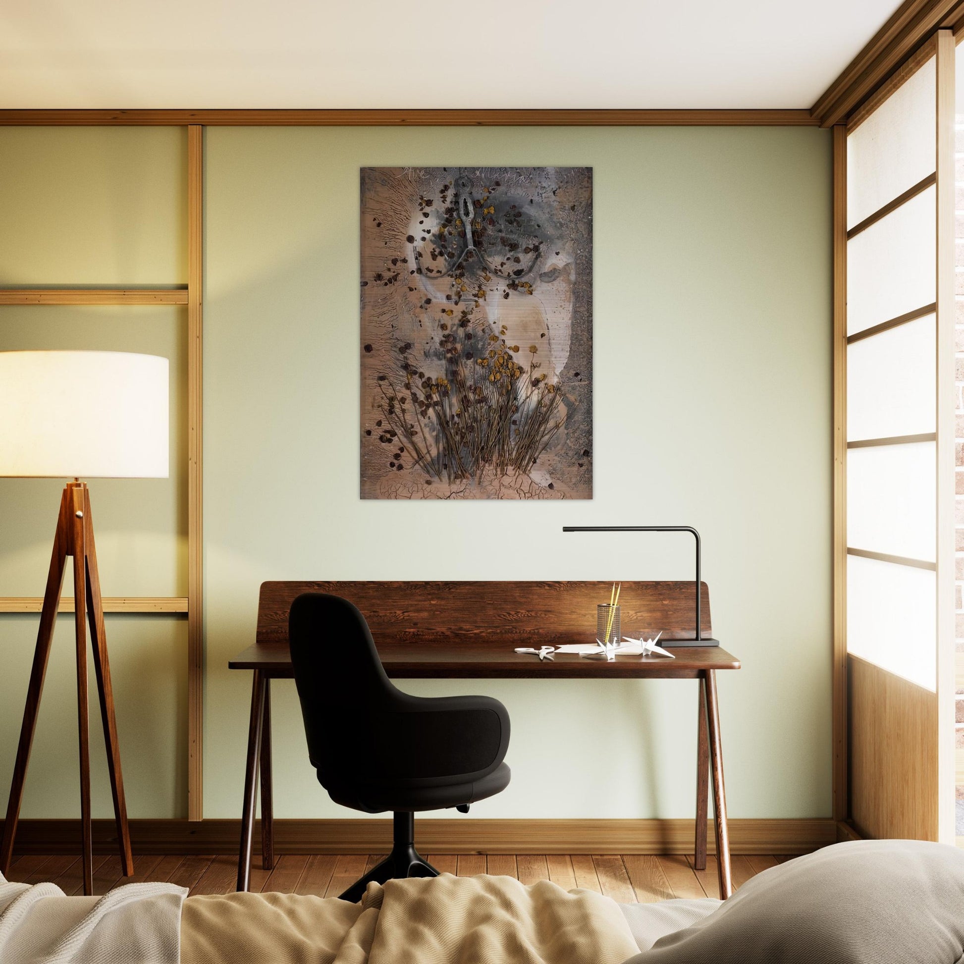 AVE MARIA 2007 - Anselm Kiefer Brushed Aluminum Print - 70x100 cm / 28x40 inches | Anselm Kiefer Aluminum Print | Anselm Kiefer Prints