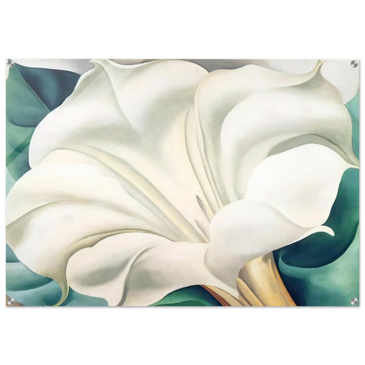 Jimson Weed 2 - Georgia O'Keeffe Acrylic Print - 70x100 cm / 28x40″ inches