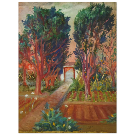 Salvador Dali - THE VEGETABLE GARDEN OF LLANER Fine Art Poster - Default Title
