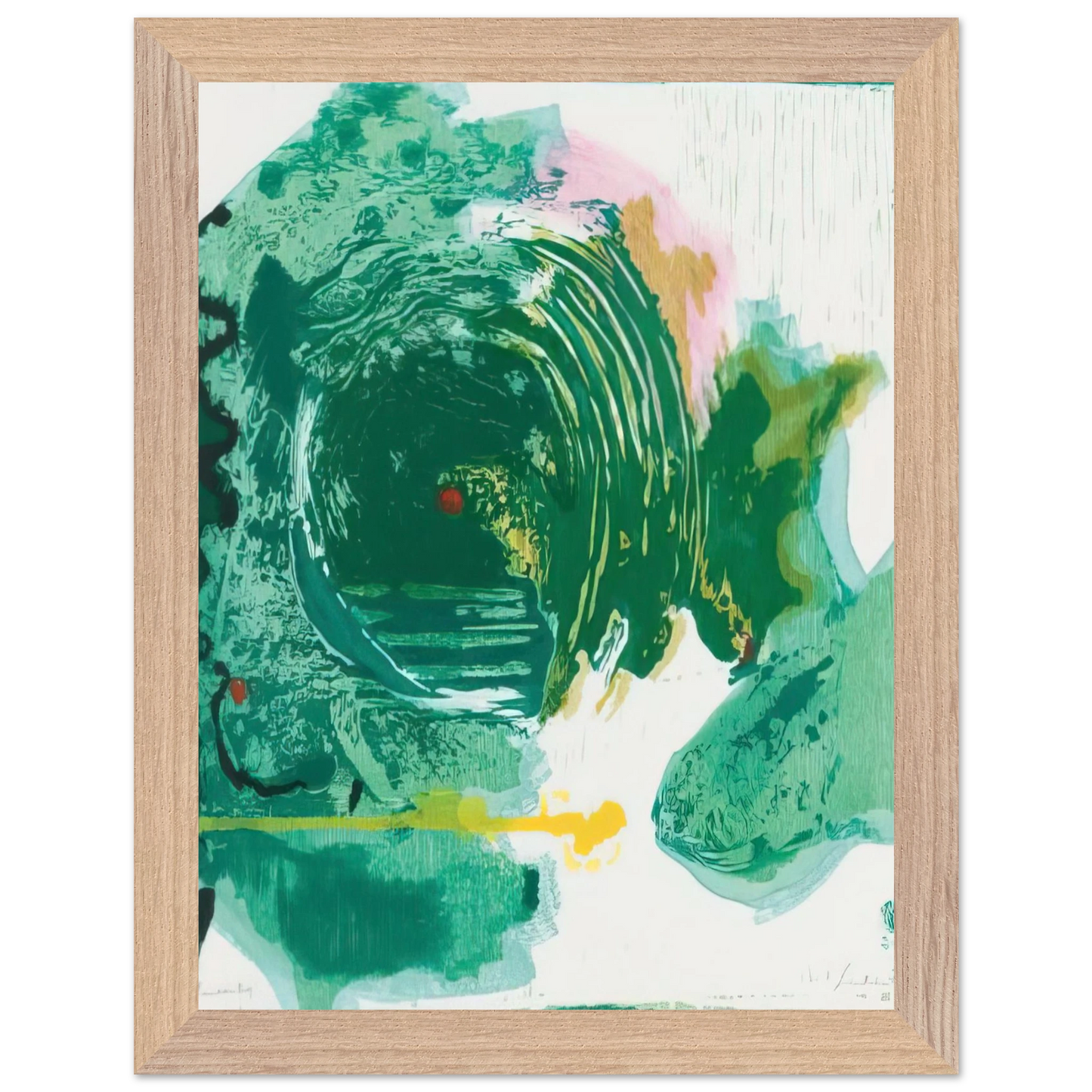 Helen Frankenthaler - Radius - 1993 Wall art - A2 (42 x 59.4  cm) - Fine Art Poster - -