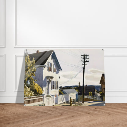 Adam s House - Edward Hopper Acrylic Print - 70x100 cm / 28x40″ inches | Edward Hopper Wall Art | Edward Hopper Prints