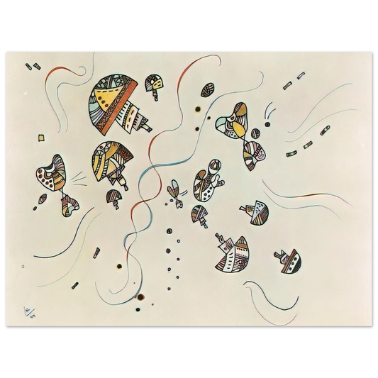 Wassily Kandinsky - LAST WATERCOLOUR 1944 Fine Art Poster - Default Title