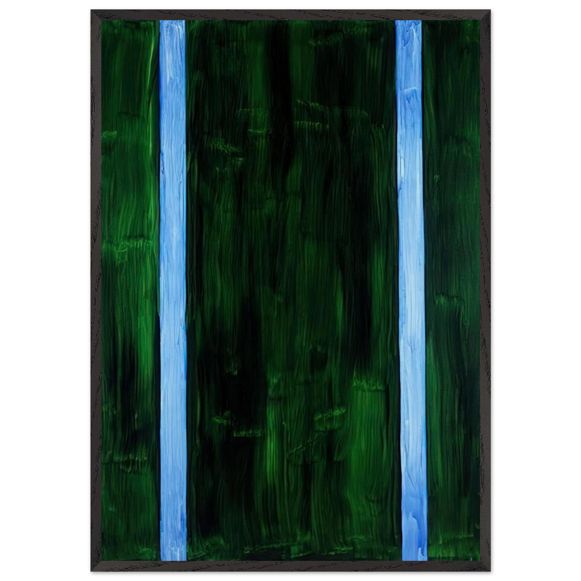 Untitled 1090 - 1990 - Gunther Forg Framed Art Print – Black Wooden Frame - Default Title - -Framed Art Print