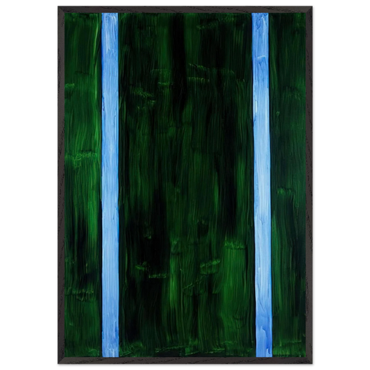 Untitled 1090 - 1990 - Gunther Forg Framed Art Print – Black Wooden Frame - Default Title - -Framed Art Print