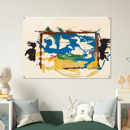 Swan Lake I, 1961- - Helen Frankenthaler Acrylic Print - 70x100 cm / 28x40″ inches | Helen Frankenthaler Wall Art | Helen Frankenthaler Prints