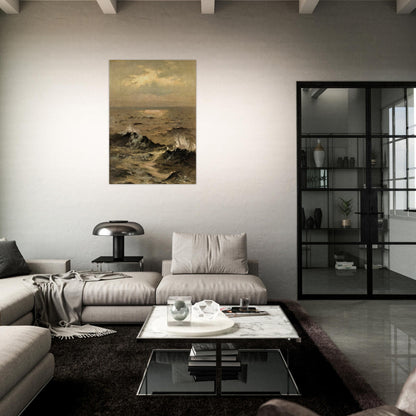 Seascape - John Singer Sargent Brushed Aluminum Print - 70x100 cm / 28x40 inches | John Singer Sargent Aluminum Print | John Singer Sargent Prints