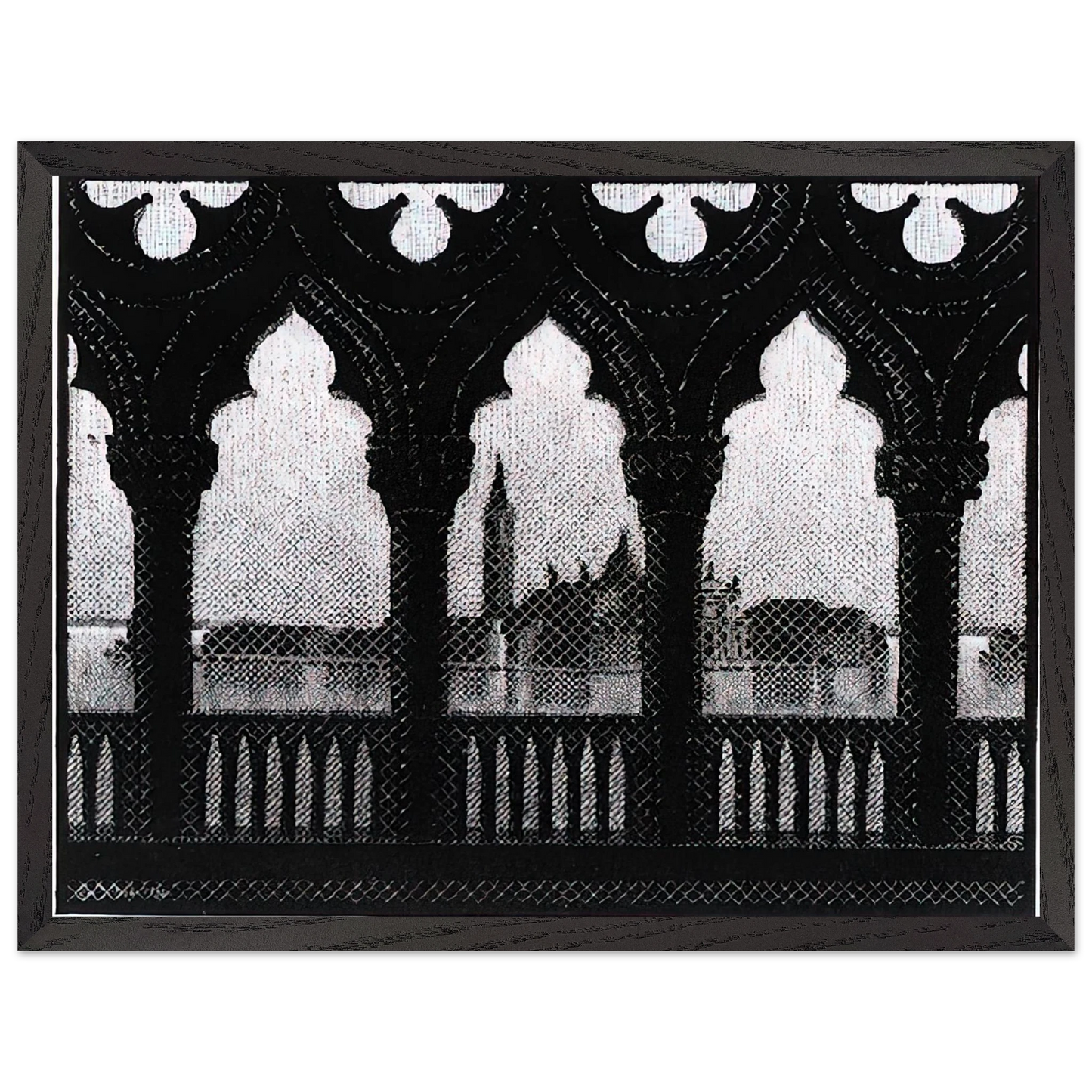 MC Escher - VENICE OCTOBER 1936 1936 Wall Art - 60x80 cm / 24x32 inches - Fine Art Poster - -