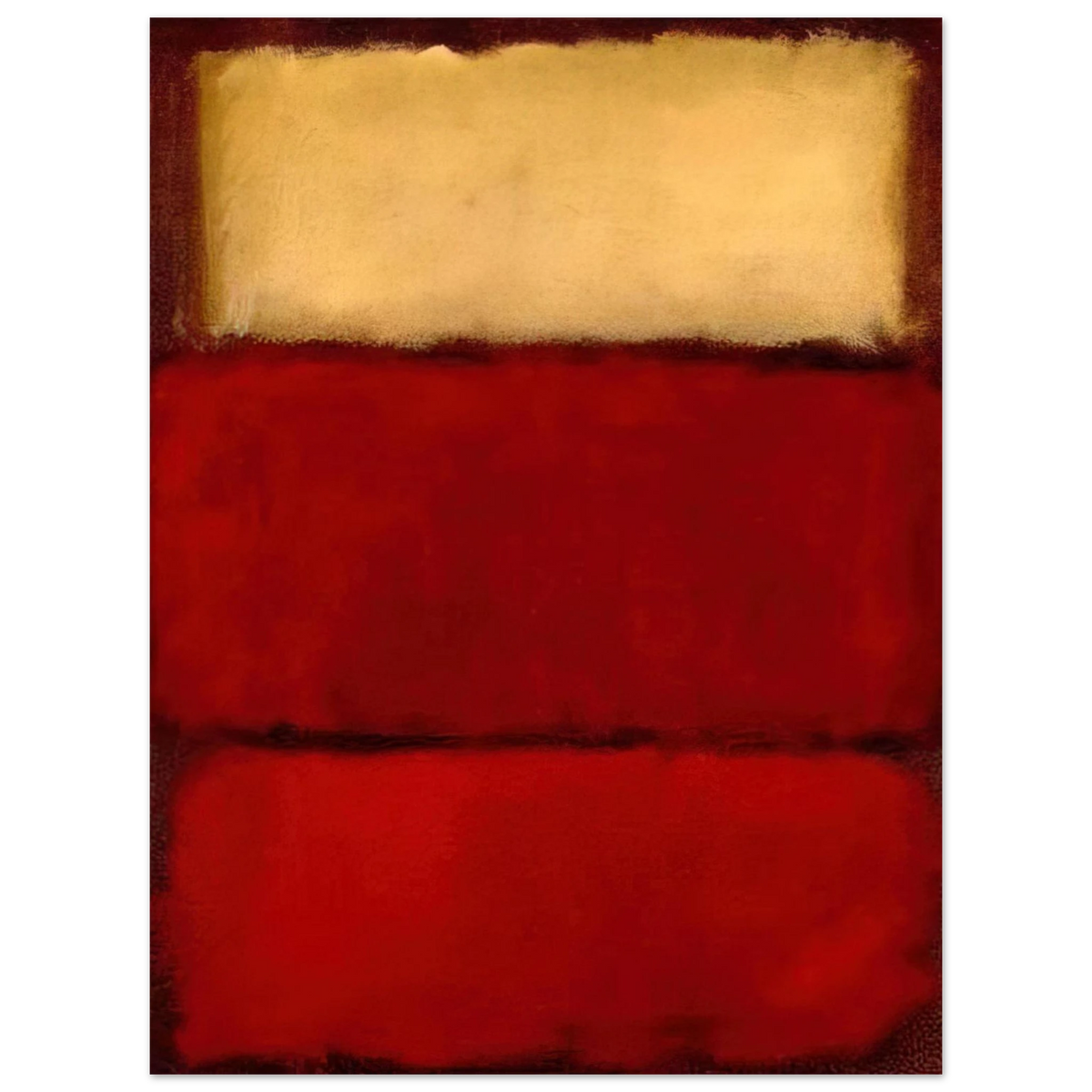 Red Rectangle Rothko Mark Rothko - Red - 1964 Wall Art – RedKalion