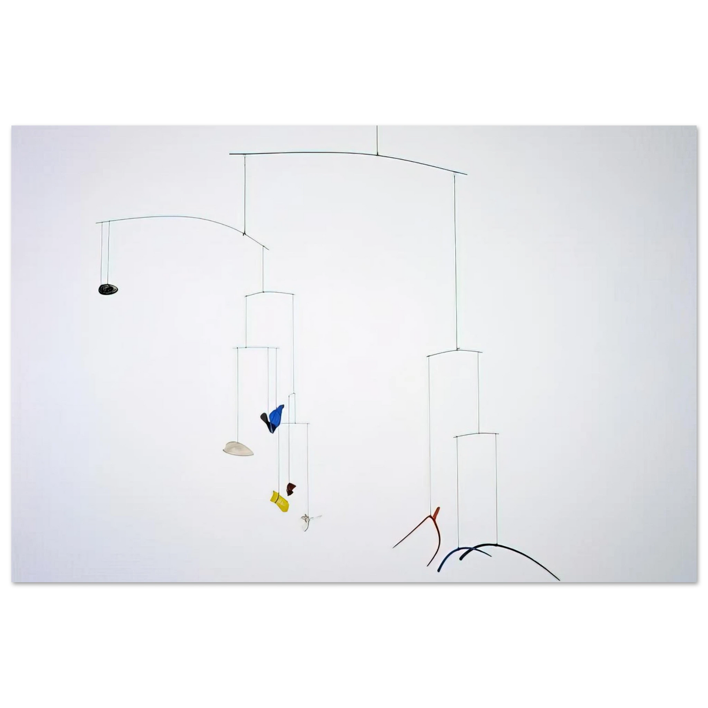 Alexander Calder - TINES 1943 Fine Art Poster - 75x100 cm / 30x40 inches