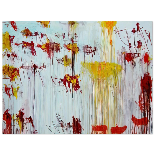 Cy Twombly - Lepanto, Part X Fine Art Poster - Default Title