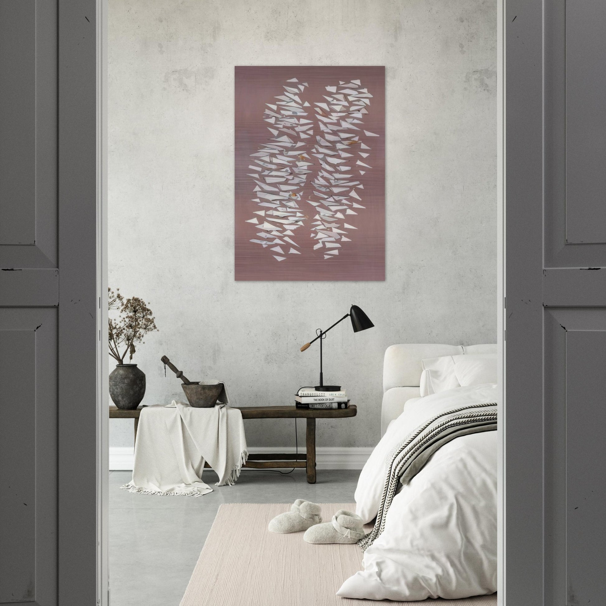 Light Vertical - 2006 - Robert Goodnough Brushed Aluminum Print - 70x100 cm / 28x40 inches | Robert Goodnough Aluminum Print | Robert Goodnough Prints