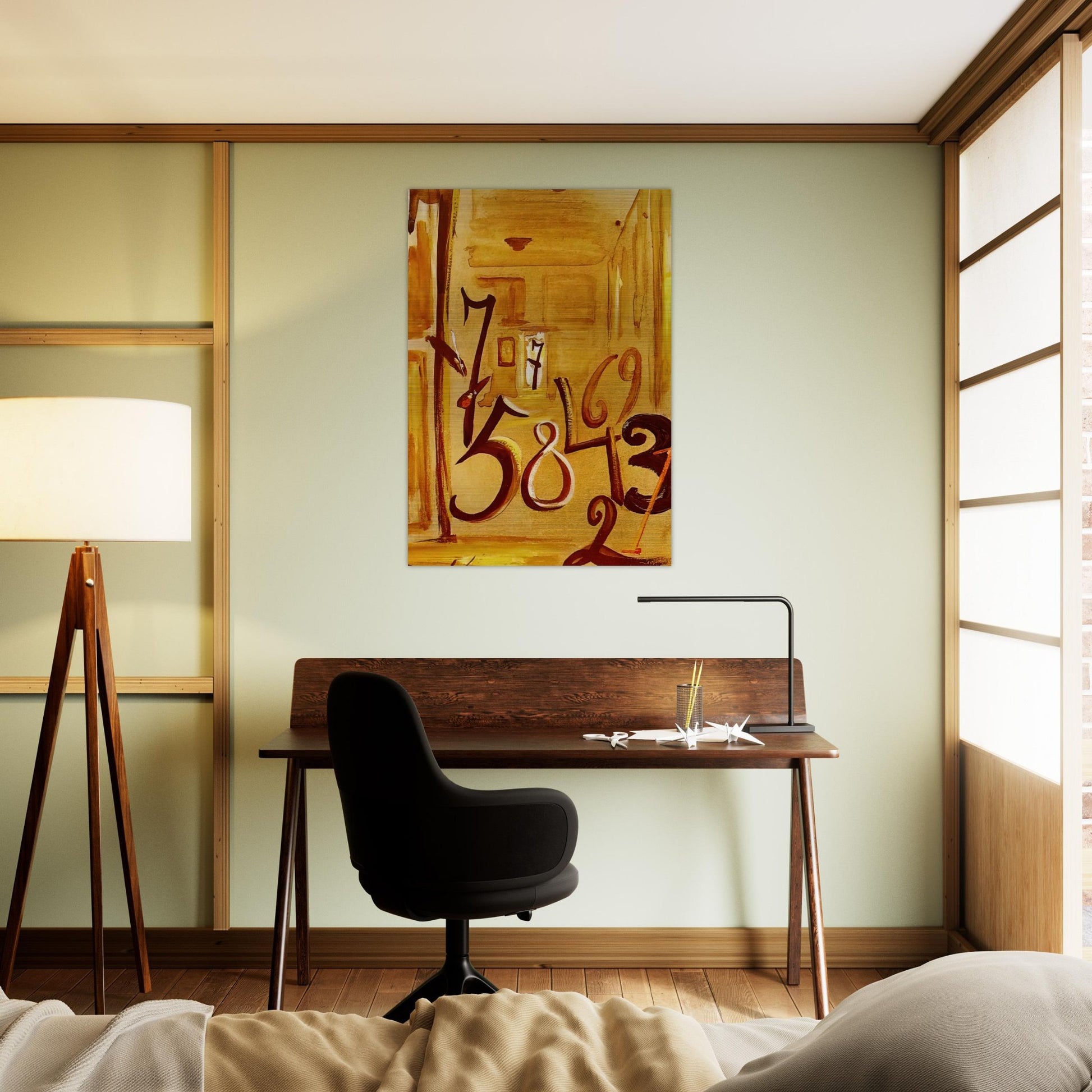 THE MAIDS IN WAITING LAS MENINAS - Salvador Dali Brushed Aluminum Print - 70x100 cm / 28x40 inches | Salvador Dali Aluminum Print | Salvador Dali Prints