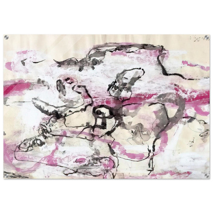 EL-IX - 1966 - Emil Schumacher Acrylic Print - 70x100 cm / 28x40″ inches