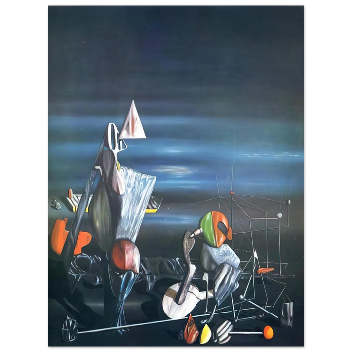 Yves Tanguy - Slowly Toward The North  75x100 cm / 30x40inches Fine Art Poster