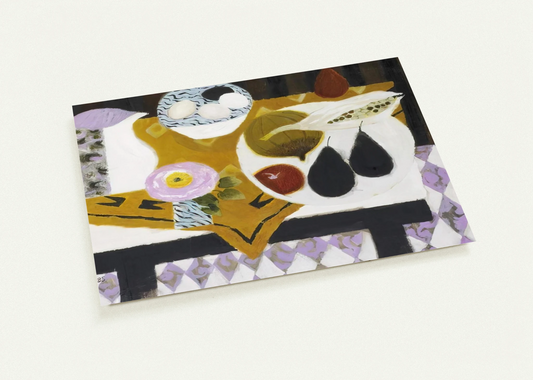 Bowl of Eggs - 1985 By Mary Fedden Pack of 10 Post Cards | Mary Fedden Post Cards | A6 (10.5 x 14.8 cm) - 4.1 x 5.8 inches