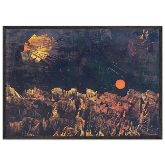 Praise to Tanguy - Max Ernst Framed Art Print – Black Wooden Frame - Default Title - -Framed Art Print