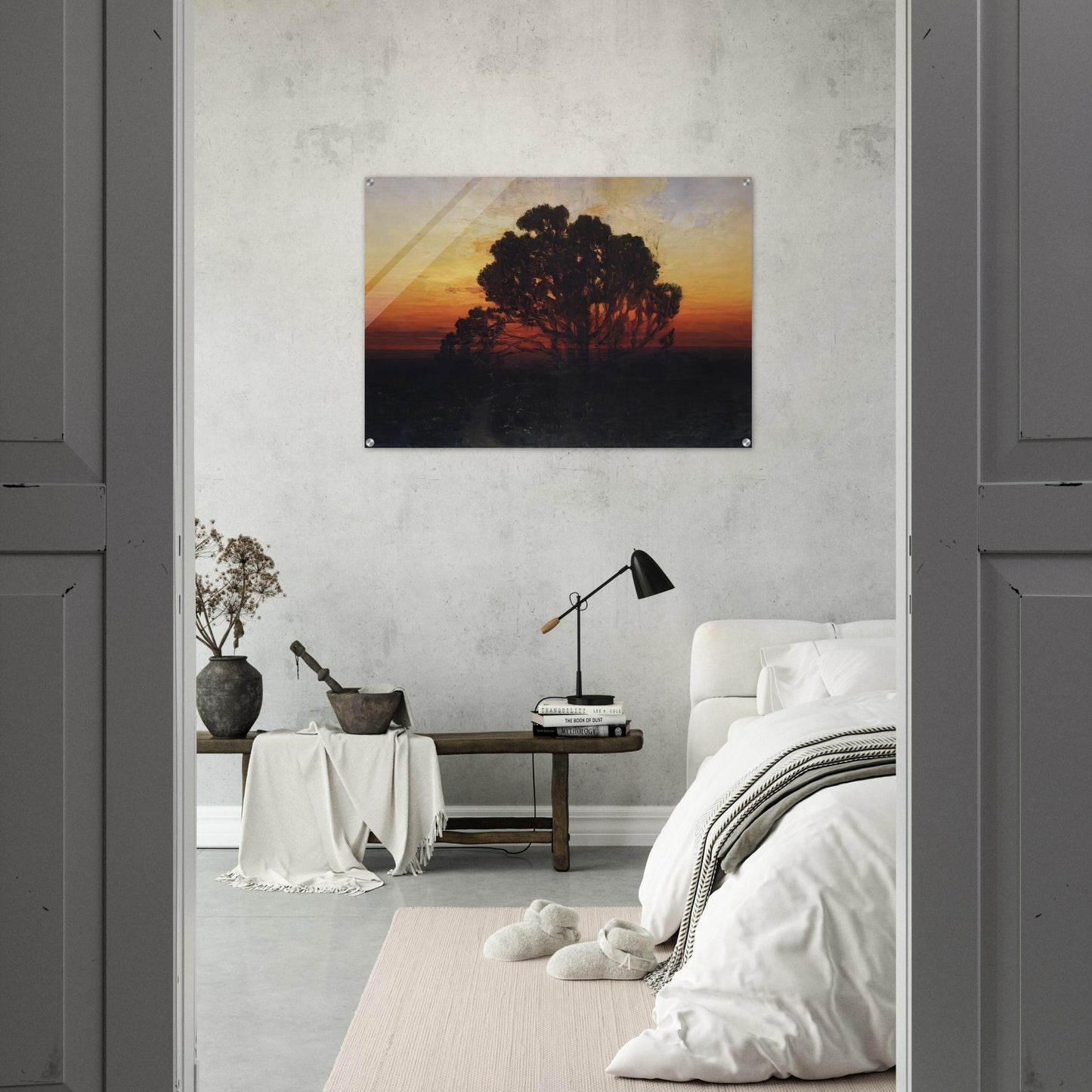 Evening - Arkhyp Kuindzhi Acrylic Print - 70x100 cm / 28x40″ inches | Arkhyp Kuindzhi Wall Art | Arkhyp Kuindzhi Prints