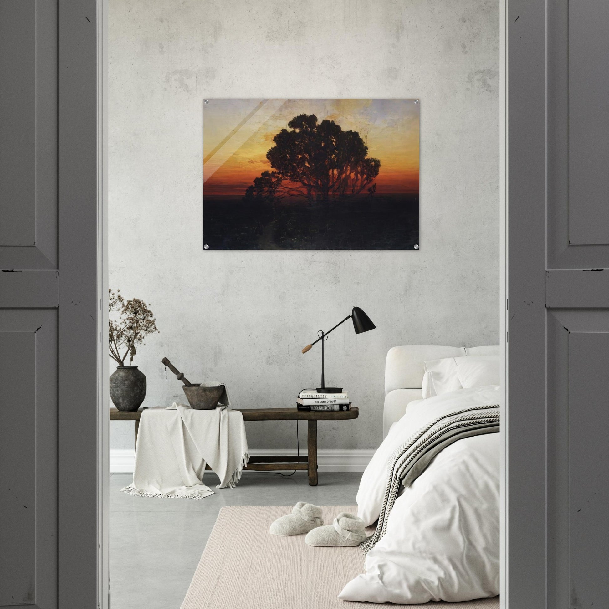 Evening - Arkhyp Kuindzhi Acrylic Print - 70x100 cm / 28x40″ inches | Arkhyp Kuindzhi Wall Art | Arkhyp Kuindzhi Prints