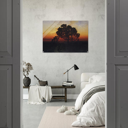 Evening - Arkhyp Kuindzhi Acrylic Print - 70x100 cm / 28x40″ inches | Arkhyp Kuindzhi Wall Art | Arkhyp Kuindzhi Prints