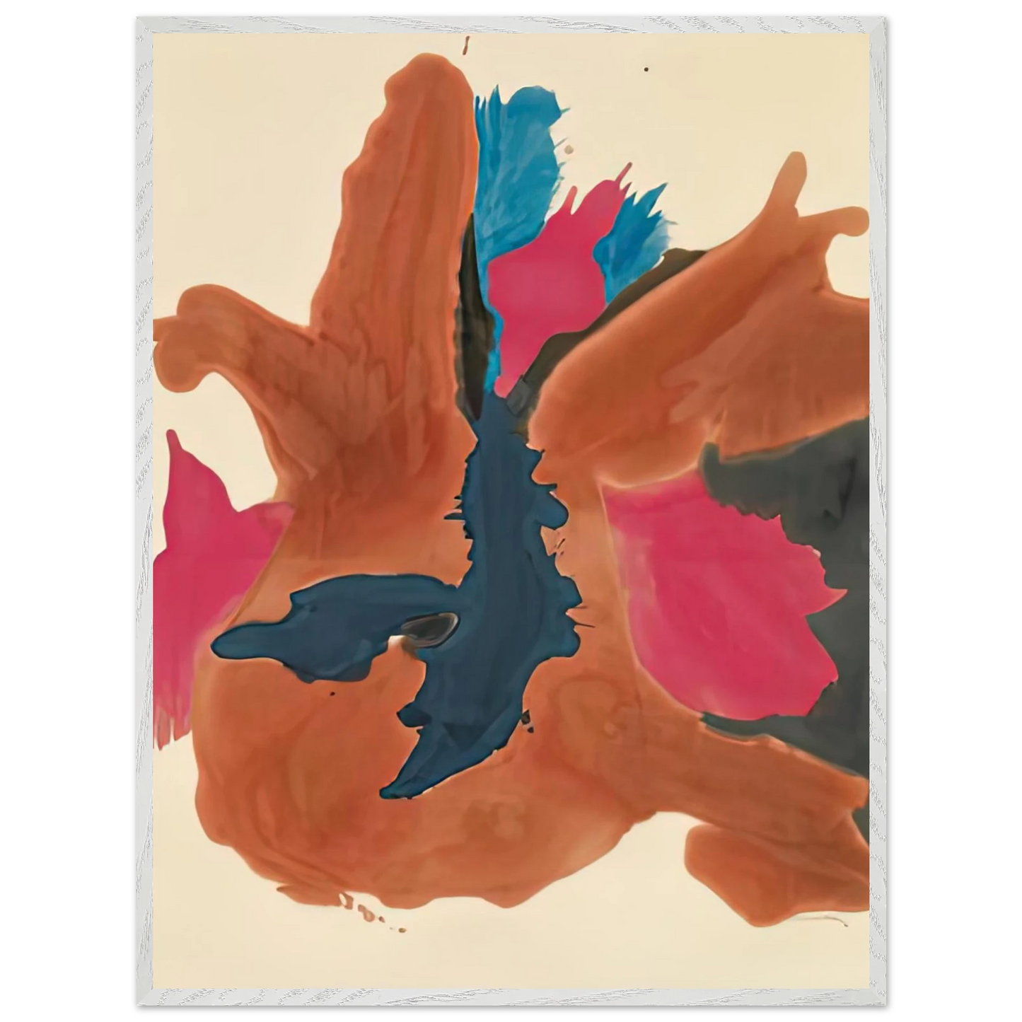 Helen Frankenthaler - Pink Lady, 1963- Wall Art - 28x40 inches / 70x70 cm - Canvas (Imperial) - -