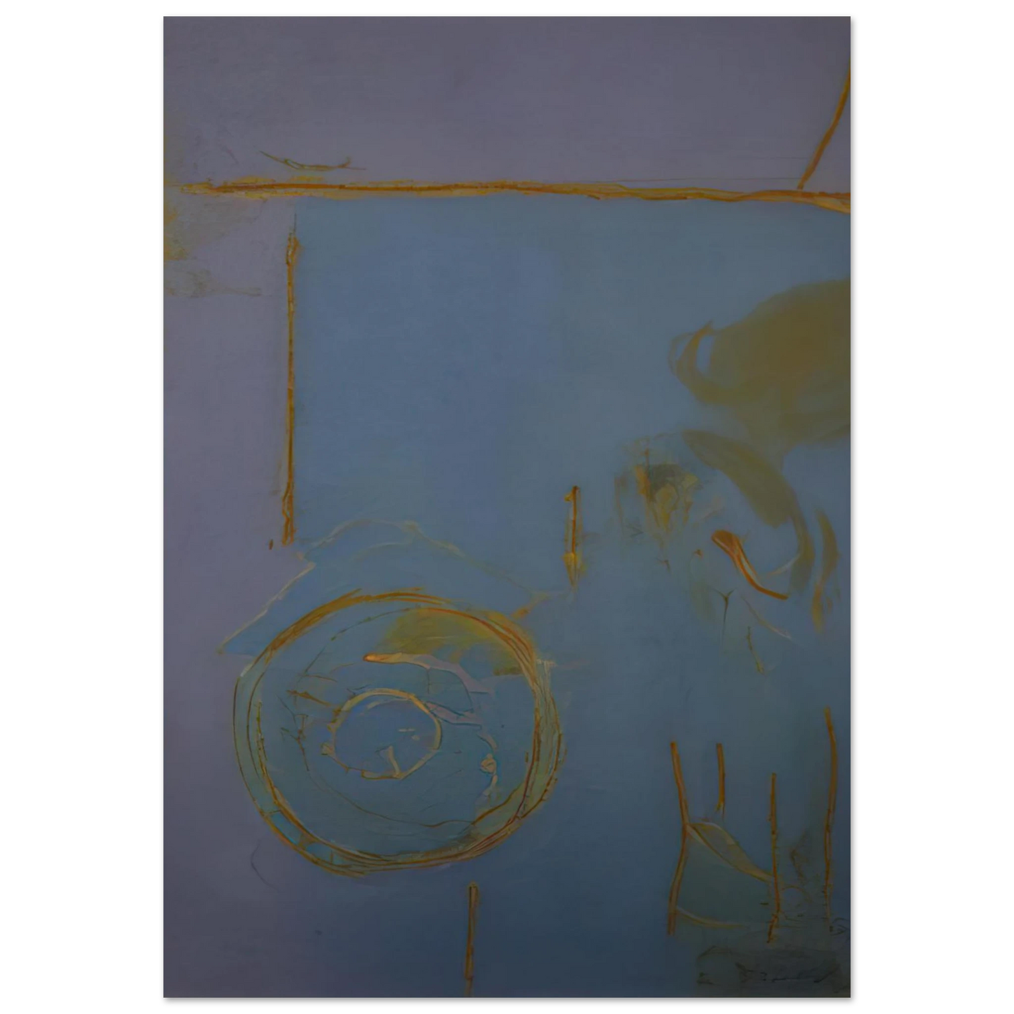 Helen Frankenthaler - Guadalupe - 1989 Wall art - 13x18 cm / 5x7 Inches - Fine Art Poster - -