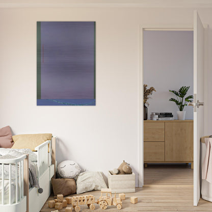 Infinity Field, Nemea Series #4 - 1973 - Theodoros Stamos Brushed Aluminum Print - 70x100 cm / 28x40 inches | Theodoros Stamos Aluminum Print | Theodoros Stamos Prints