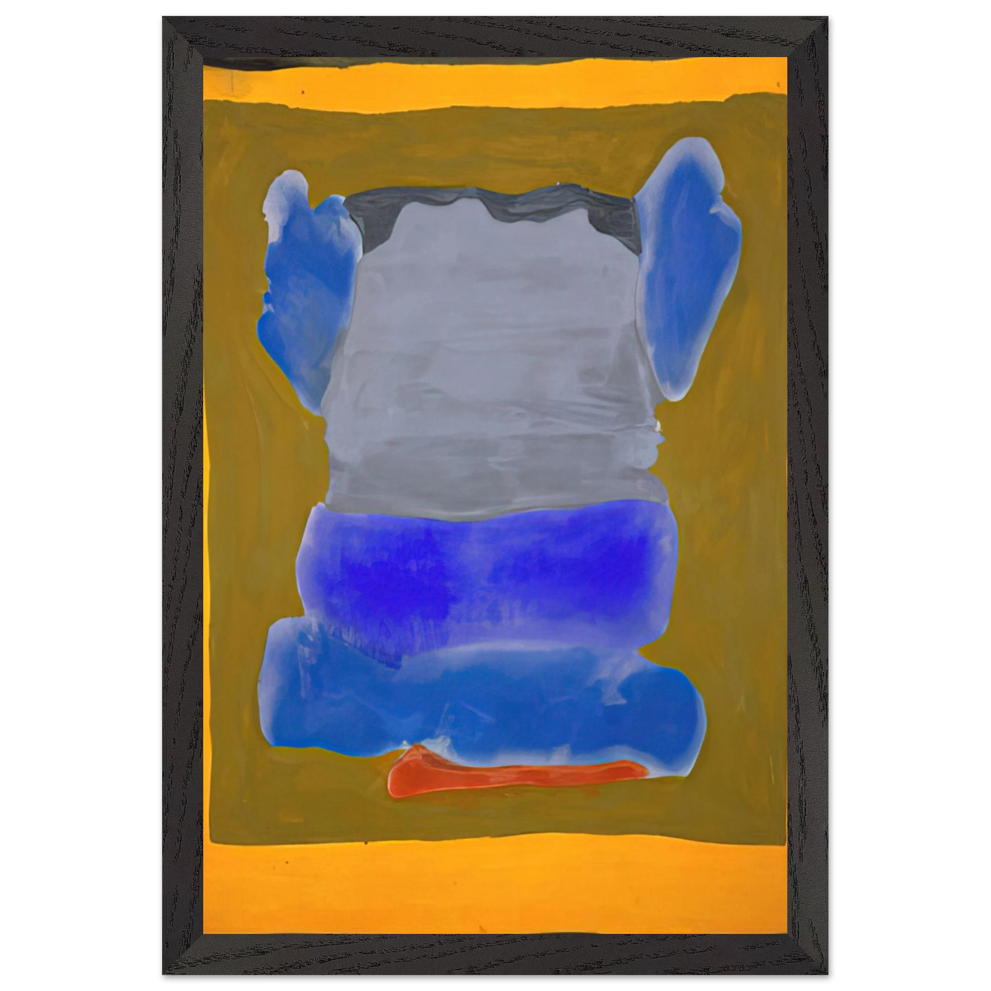 Helen Frankenthaler - Buddha s Court - 1964 Wall art - 45x60 cm / 18x24 inches - Fine Art Poster - -