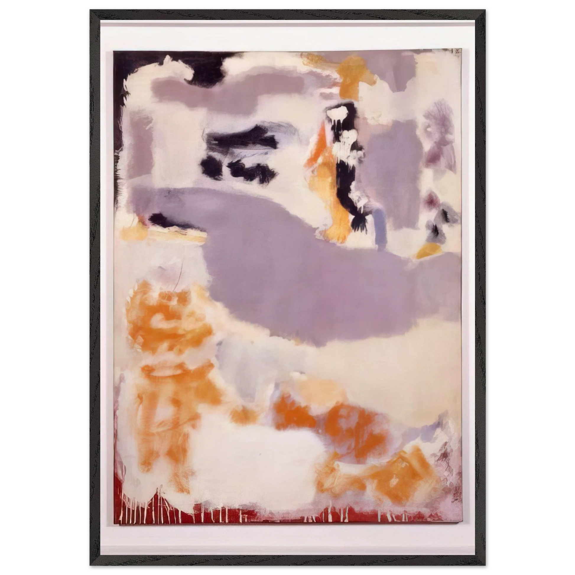 Untitled 14B - 1947 - Mark Rothko Framed Art Print – Black Wooden Frame - Default Title - -Framed Art Print