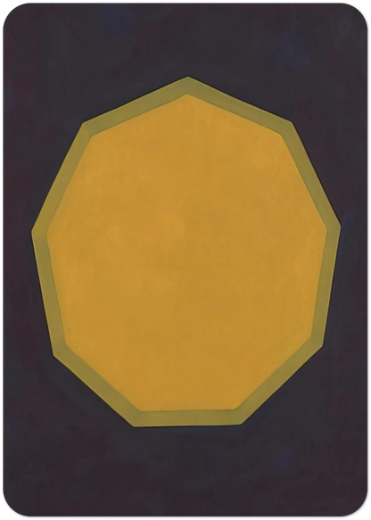 Nine-Sided Figure By Sol LeWitt Pack of 10 Post Cards | Sol LeWitt Post Cards | A6 (10.5 x 14.8 cm) - 4.1 x 5.8 inches