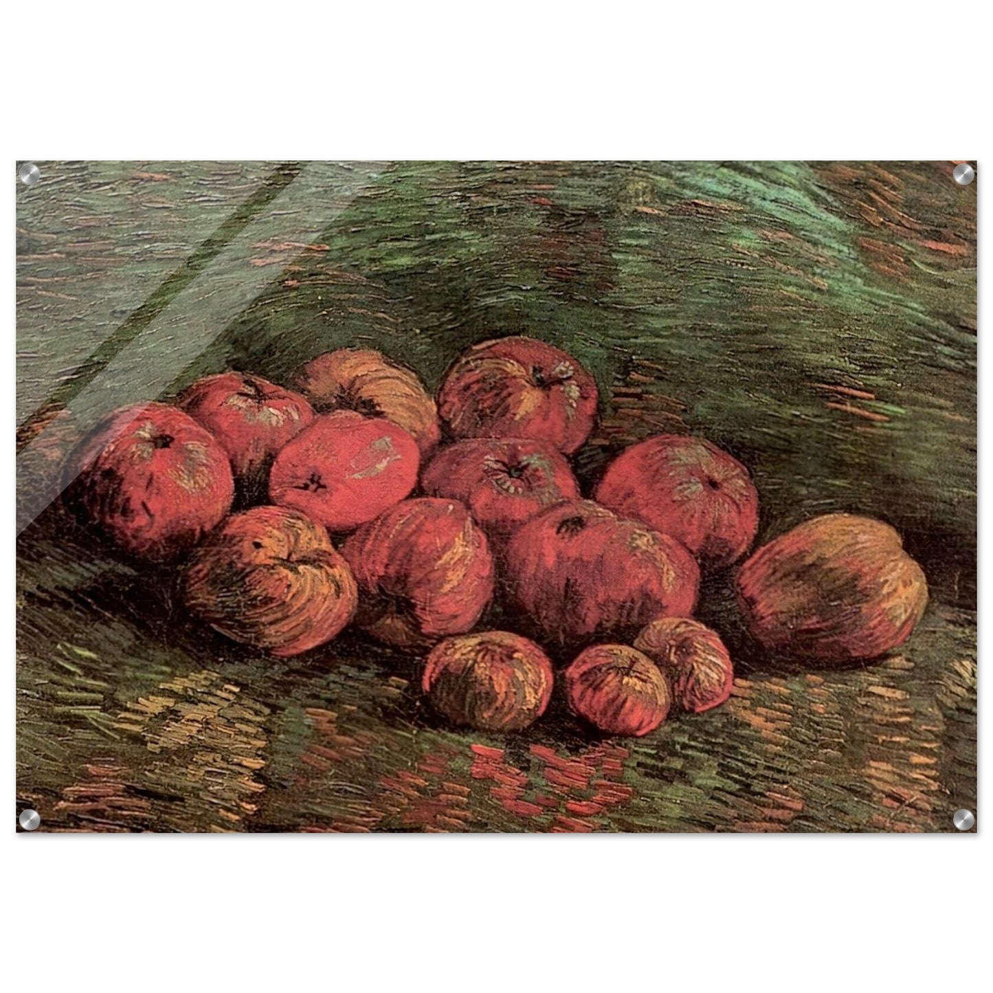 Still Life with Apples - Vincent van Gogh Acrylic Print - 70x100 cm / 28x40″ inches