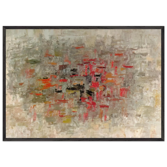 TO B W T - Philip Guston Framed Art Print – Black Wooden Frame - Default Title - -Framed Art Print