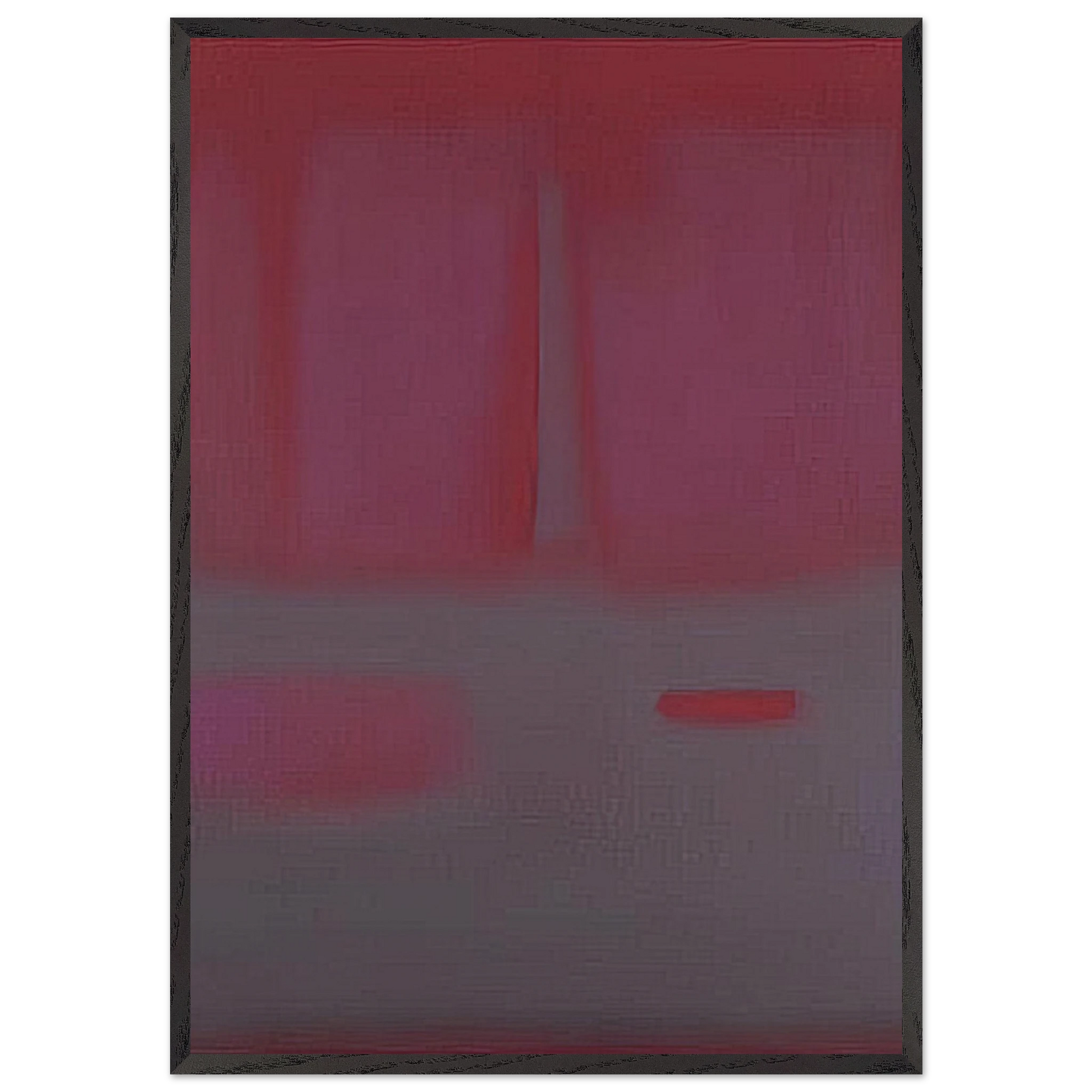 SILVER LIGHT 1975 - Esteban Vicente Framed Art Print – Black Wooden Frame - Default Title - -Framed Art Print